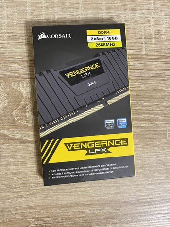 Corsair Vengeance LPX 16 GB (2 x 8 GB) DDR4-2666 Black PC RAM