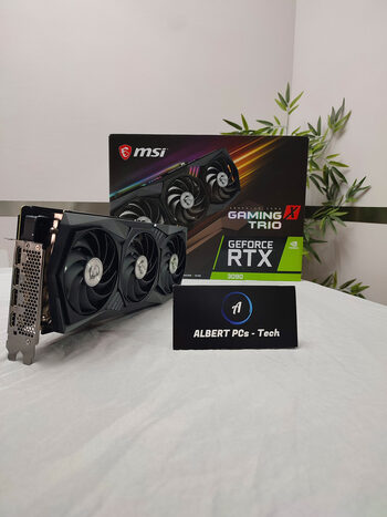 MSI GeForce RTX 3090 GAMING TRIO 24G 24 GB 1400 Mhz PCIe x16 GPU