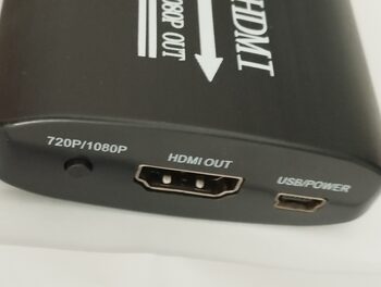 adaptador de av rca a hdmi 1080p escalador for sale