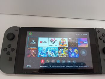 Nintendo Switch, Grey Atrištas čipu 256GB, 40+ žaidimų