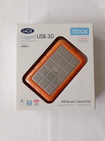 LaCie rugged USB 3.0 750GB HDD