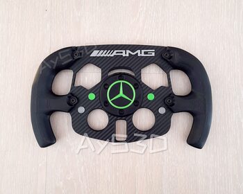 Tapa Central MERCEDES para Volante Logitech G29 G27 G923 y G920 PlayStation Xbox