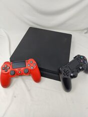 PS4 atrištas PlayStation 4 Slim, Black, 1TB HEN 9.00 du pultai su žaidimais