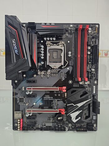 Gigabyte Z370 AORUS Gaming 3 (rev. 1.0) Intel Z370 ATX DDR4 LGA1151 2 x PCI-E x16 Slots Motherboard