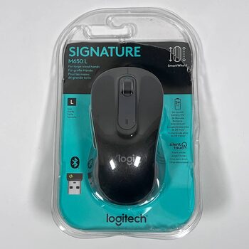 Logitech M650L Signature Wireless Mouse - Graphite