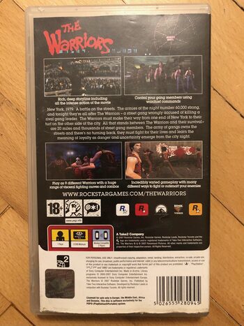 The Warriors PSP