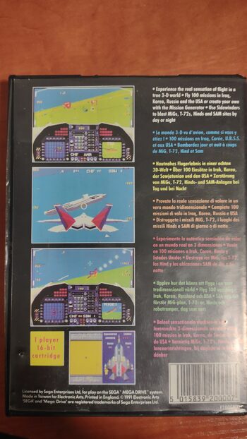 F-22 Interceptor SEGA Mega Drive for sale