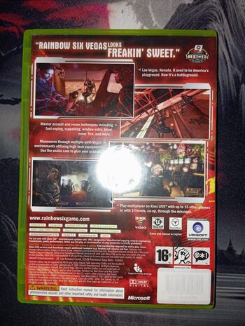 Tom Clancy's Rainbow Six: Vegas Xbox 360