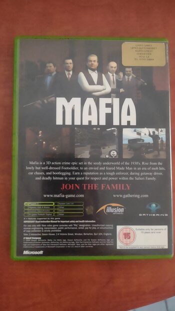 Mafia Xbox for sale