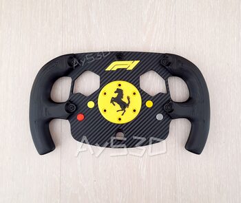 Tapa Central FERRARI Center Cap para Volante Logitech G29 G27 G923 G920 PS Xbox