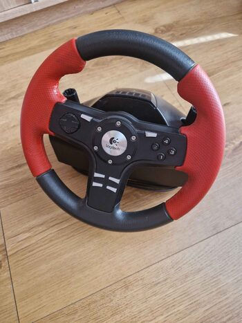 Logitech Formula Force EX (Vairas ir pedalai)