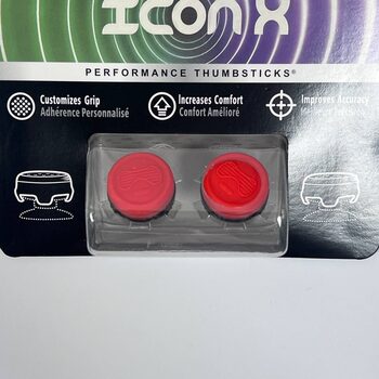 Buy KontrolFreek Red Icon X Performance Thumbsticks for PS4/PS5