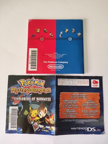 Redeem Pokémon Mystery Dungeon: Explorers of Darkness Nintendo DS