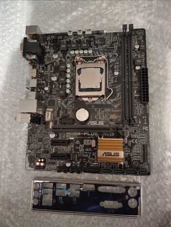 Asus H110M-PLUS Intel H110 Micro ATX DDR4 LGA1151 1 x PCI-E x16 Slots Motherboard