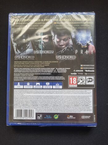 Dishonored & Prey The Arkane Collection PlayStation 4