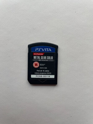 METAL GEAR SOLID HD COLLECTION PS Vita