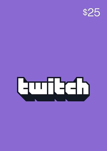 Twitch Gift Card 25 USD Key UNITED STATES