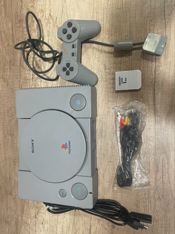 Sony PS1 originalus atrištas chip testuotas pilnai veikiantis PILNAS komplektas