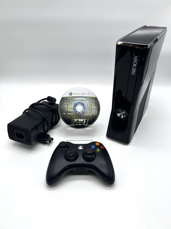Xbox 360 S Slim 250GB Žaidimų Konsolės Juodas Rinkinys