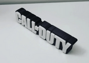 Logo Call of Duty en 3D