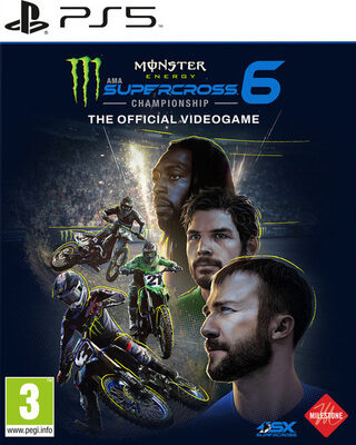 Monster Energy Supercross 6: The Official Videogame PlayStation 5