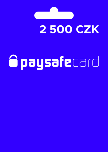 PaysafeCard Classic 2500 CZK Voucher CZECH REPUBLIC