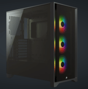 Corsair iCUE 4000X RGB ATX Mid Tower Black PC Case