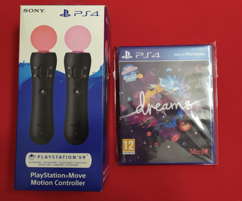 Pack juego Dreams de PS4+Playstation Move V2 x2