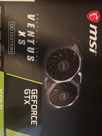 MSI GeForce GTX 1660 Ti 6 GB 1500-1830 Mhz PCIe x16 GPU