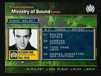 Modern Groove: Ministry of Sound PlayStation 2