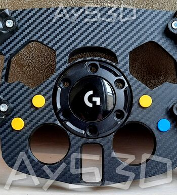 MOD F1 FRONTAL A 2 COLORES A ELEGIR para Volante Logitech G29 y G923 PlayStation