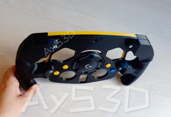 MOD F1 FRONTAL A 2 COLORES A ELEGIR para Volante Logitech G29 y G923 PlayStation