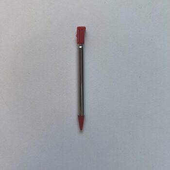 Nintendo NEW 3DS Stylus Touch Pointer Plastic Pen Replacement - Red