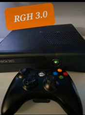 xbox 360 slim RGH 3.0 SIN LECTOR 150 JUEGOS