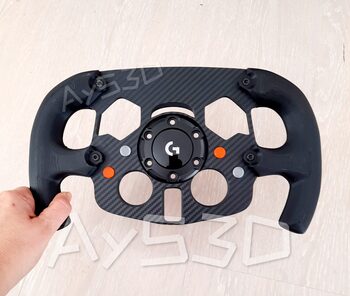 MOD F1 Formula 1 para Volante Logitech G29 y G923 de PS PlayStation y PC Bicolor