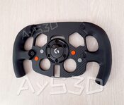 MOD F1 Formula 1 para Volante Logitech G29 y G923 de PS PlayStation y PC Bicolor