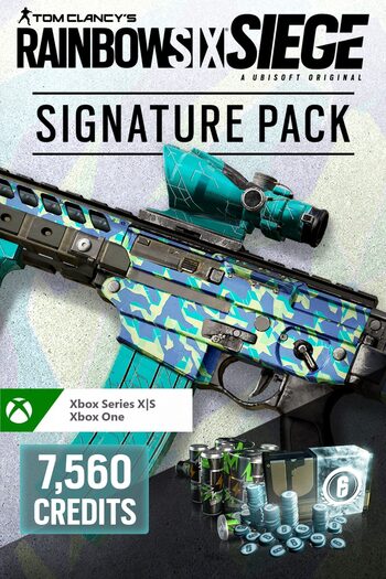 Tom Clancy's Rainbow Six Siege – Signature Welcome Pack (with 7,560 R6C) (DLC) XBOX LIVE Key ARGENTINA