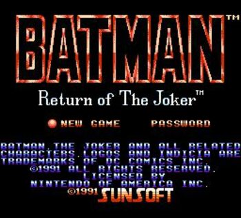Get Batman: Return of the Joker Game Boy