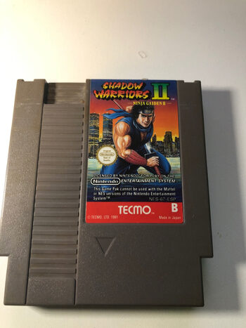 Shadow Warriors II - Ninja Gaiden II NES