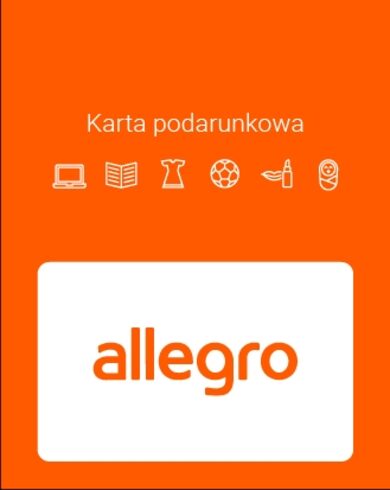 E-shop Allegro Gift Card 100 PLN Key POLAND