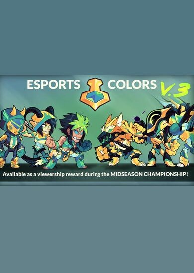 E-shop Brawlhalla - Esports Colors V3 (DLC) in-game Key GLOBAL