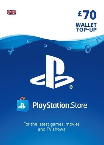 PlayStation Network Card 70 GBP (UK) PSN Key UNITED KINGDOM