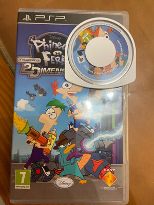 Phineas and Ferb Across the Second Dimension PSP