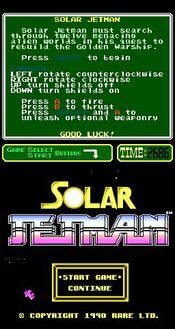 Solar Jetman NES