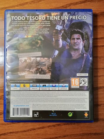 Uncharted 4: A Thief's End (Uncharted 4: El Desenlace Del Ladrón) PlayStation 4