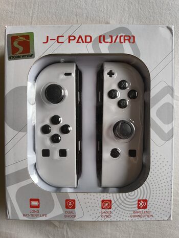 Joycons Led Blancos Nintendo Switch 