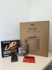 Naujas Žaidimų/Darbo Kompiuteris RX 5700XT RYZEN 5 4500 16GB RAM 500GB SSD