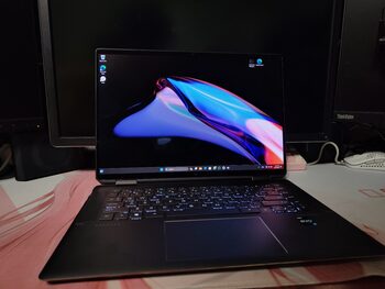 Hp spectre x360 i7-13gen/a370m/4k touch naujas for sale