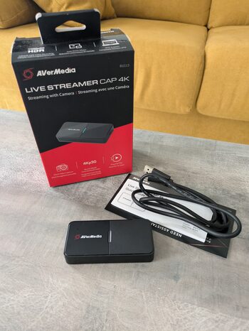 AVerMedia Live Streamer Cap 4K Capturadora de Video