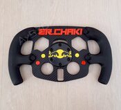 MOD F1 PERSONALIZADO con TU NOMBRE de RED BULL para Volante Logitech G29 y G923 